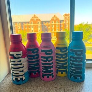 5 PRIME stainless steel water bottles